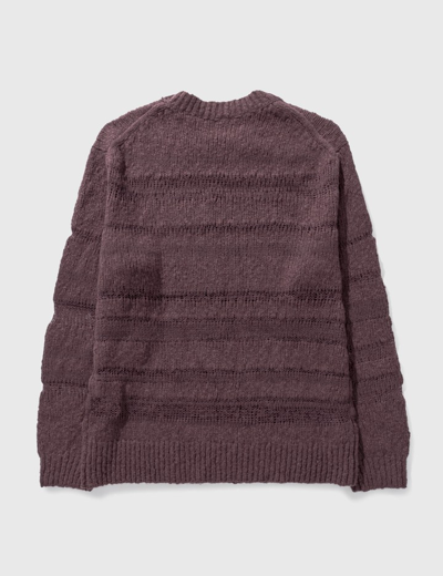 Shop Acne Studios Knit Pullover In Purple