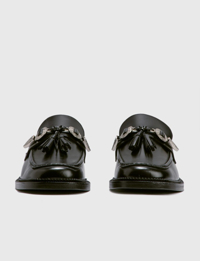 Shop Toga Virilis Tassel Loafers In Black
