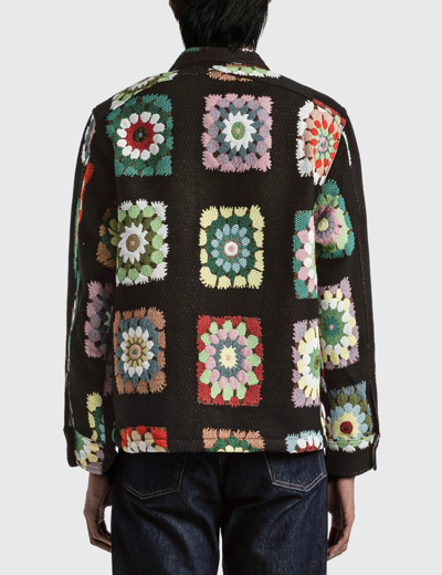 Shop Sunflower Flora Cpo Shirt In Multicolor