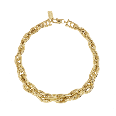 Shop Lauren Rubinski 14-karat Yellow-gold Medium Chain Necklace In Yellow Gold
