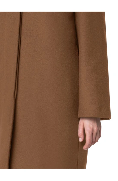Akris Punto 2-in-1 Quilted & Wool Blend Car Coat In 043 Malt