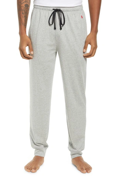 Shop Polo Ralph Lauren Supreme Comfort Sleep Joggers In Andover Heather