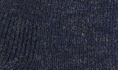 Shop Hue Wool Blend Crew Socks In Marine Blue