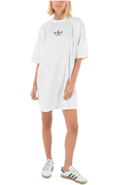 Shop Adidas Originals Adidas Women's White Other Materials Dress