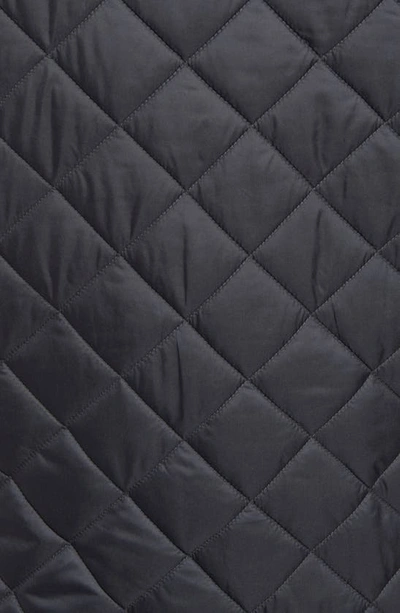 Shop Peter Millar Essex Quilted Travel Vest In Black
