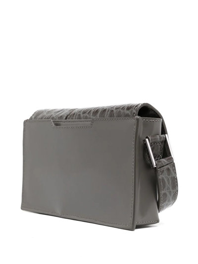 Shop By Far Baby Billy Crossbody Bag In Grey