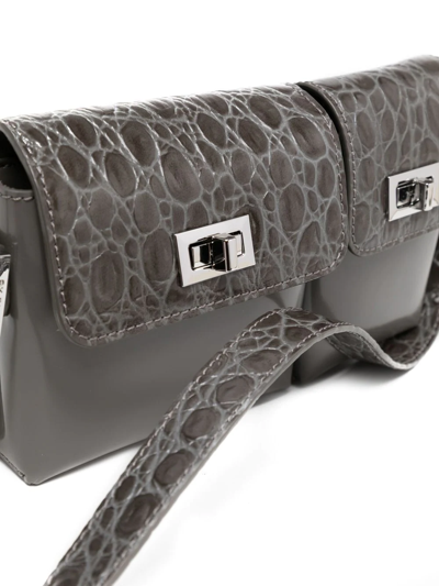 By Far Baby Billy Crossbody Bag In Grey