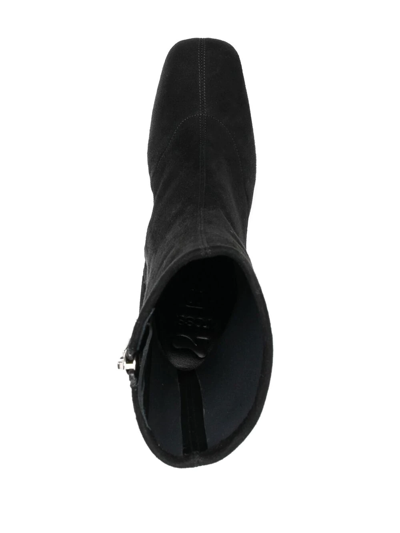 Si Rossi Black Suede Ankle Boots In Black