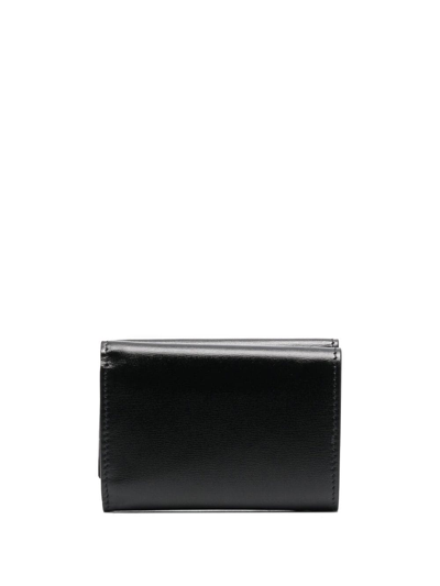 Jil Sander Logo-print Detail Wallet In Black