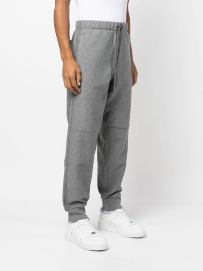 Shop Carhartt American Script Track Pants In Grey