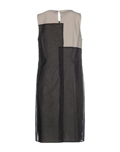 Shop Cividini Short Dresses In Black