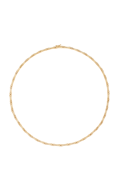 Shop Anita Ko Bamboo 18k Yellow Gold Necklace