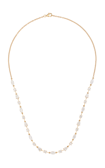 Shop Anita Ko Gemma 18k Yellow Gold Diamond Necklace