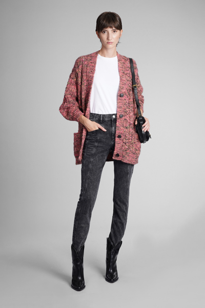 Shop Isabel Marant Étoile Roswelly Cardigan In Multicolor Wool