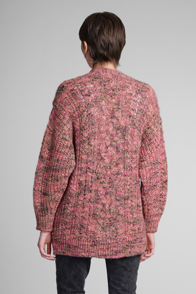 Shop Isabel Marant Étoile Roswelly Cardigan In Multicolor Wool