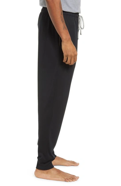 Shop Polo Ralph Lauren Supreme Comfort Jogger Pajama Pants In Polo Black