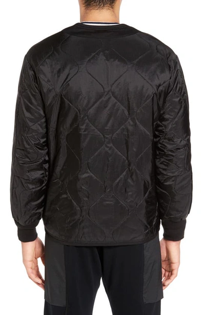 Shop Alpha Industries Als/92 Liner Jacket In Black