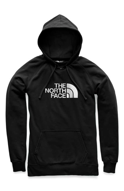 Shop The North Face Half Dome Pullover In Tnf Black/ Tnf White