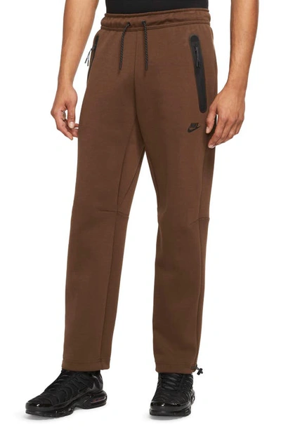 Nike Men's Sportswear Tech Fleece Pants In Brown | ModeSens