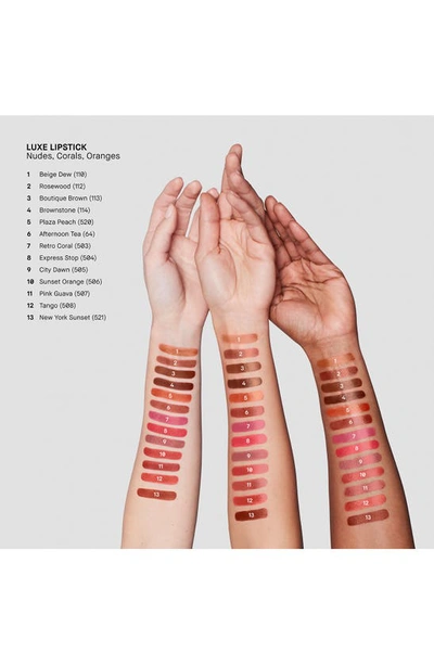 Shop Bobbi Brown Luxe Lipstick In New York Sunset