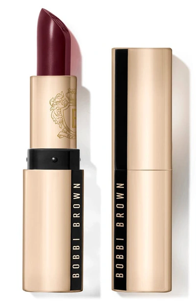 Shop Bobbi Brown Luxe Lipstick In Plum Brandy