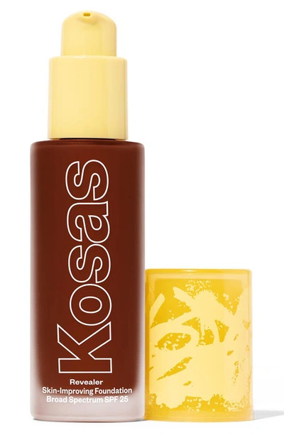 Shop Kosas Revealer Skin Improving Spf 25 Foundation, 1 oz In Rich Deep Cool 420