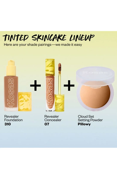 Kosas Revealer Skin-improving Foundation Spf25 With Hyaluronic Acid And Niacinamide Medium Deep Neutral Co In Medium Deep Neutral Cool 310