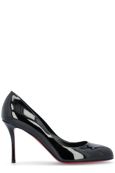 Shop Christian Louboutin Dolly Round In Black
