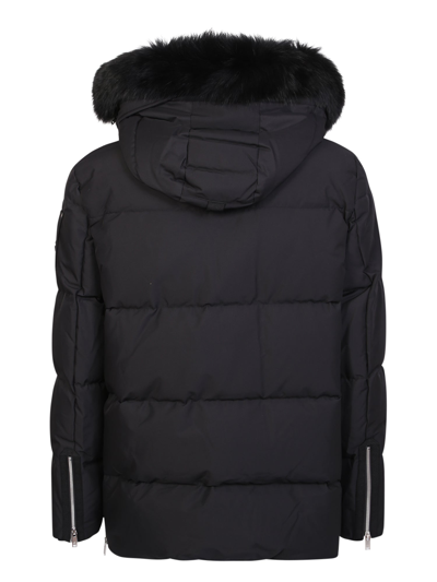 Shop Moose Knuckles Union Padded Jacket By  In Black