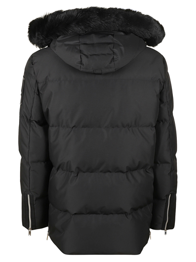 Shop Moose Knuckles Cloud 3q Padded Jacket In Black