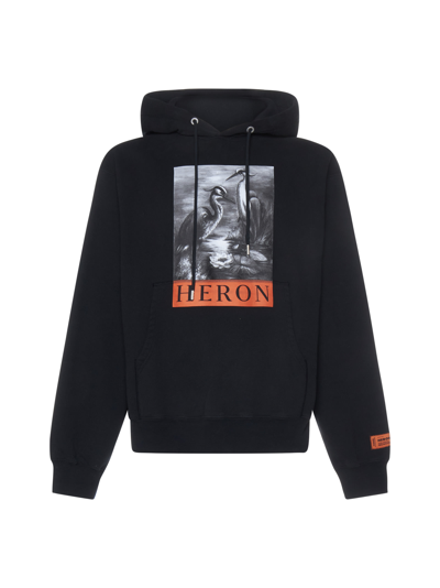 Shop Heron Preston Fleece In Black