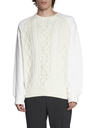 Shop Neil Barrett Sweater In Ofw Ofw