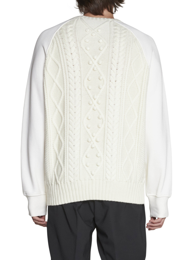 Shop Neil Barrett Sweater In Ofw Ofw