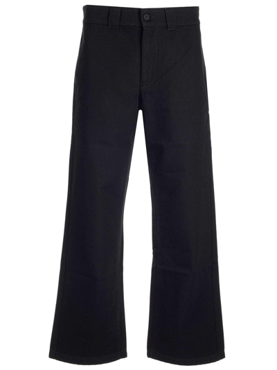 Shop Heron Preston Logo Patch Baggy Jeans In Nero