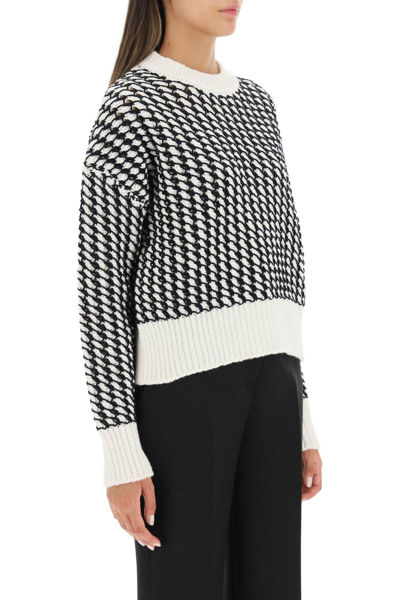 Shop Bottega Veneta Textured Knit Sweater