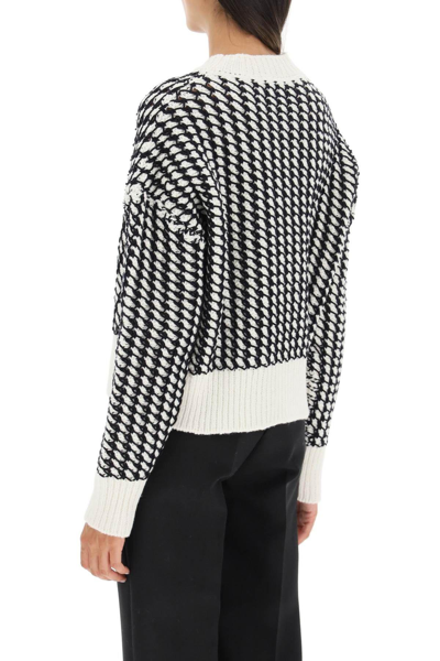 Shop Bottega Veneta Textured Knit Sweater