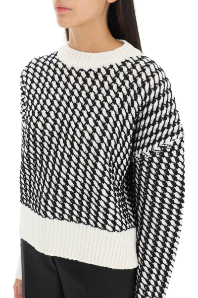 Shop Bottega Veneta Textured Knit Sweater