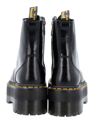 Shop Dr. Martens' Jadon Max Platform Boots In Black