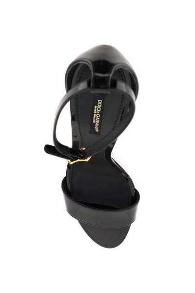 Shop Dolce & Gabbana Dg Barocco Keira Sandals In Nero