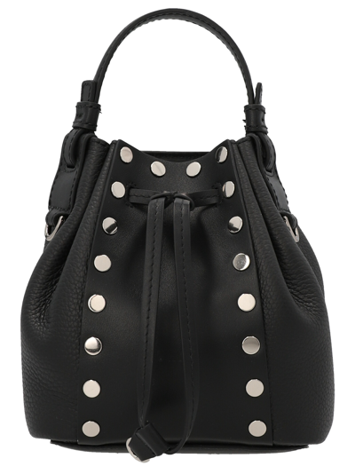 Shop Furla Mastella Bucket Bag In Nero