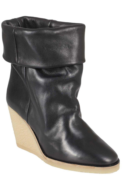 Shop Isabel Marant Totam Almond Toe Boots In Black