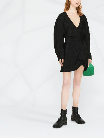 Iro Nokia Wrap Dress In Black