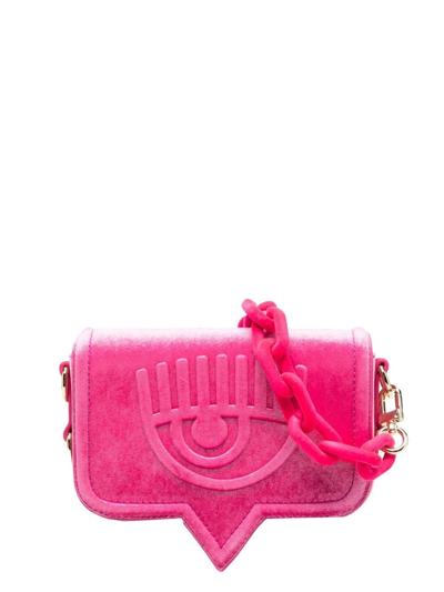 Chiara Ferragni Eyelike-motif tote bag, Pink