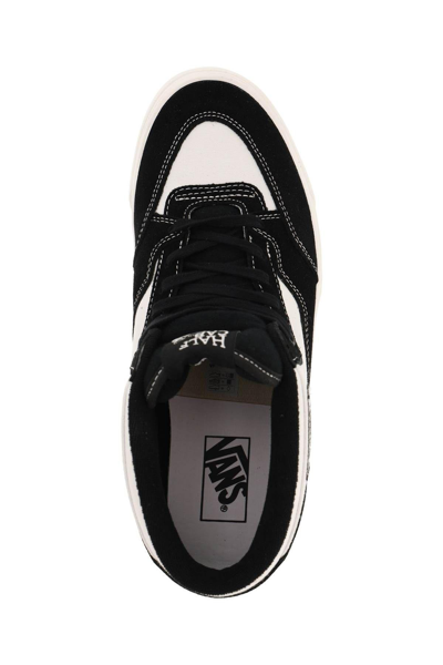 Shop Vans Anaheim Factory Half Cab 33 Dx Sneakers In Black/white