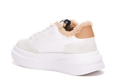 Shop Ash Impulsfur Sneakers In White