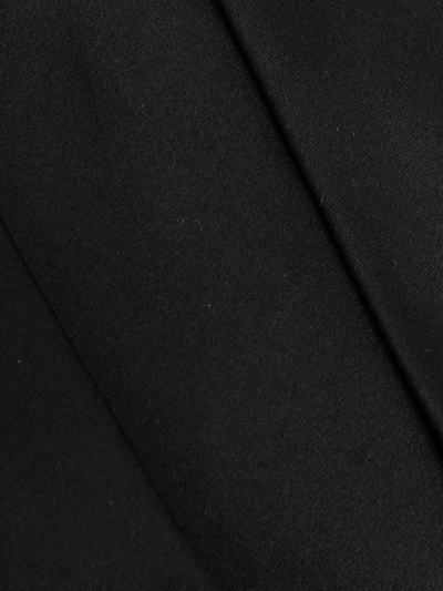 Shop Giorgio Armani Pure Silk Tie In Black