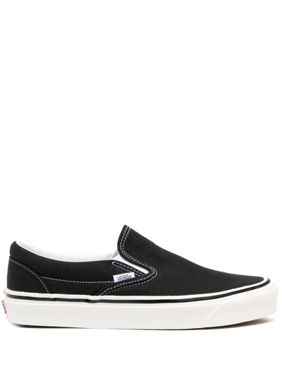 Vans Vault Og Classic Slip-on Lx Sneakers In Black