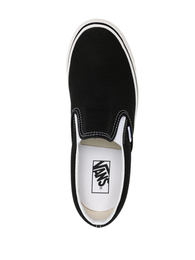 Vans Vault Og Classic Slip-on Lx Sneakers In Black