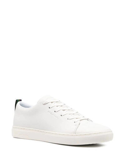 Shop Ps By Paul Smith Lee Low-top Sneakers In White