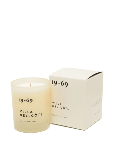 Shop 19-69 Villa Nellcote Candle In Neutrals